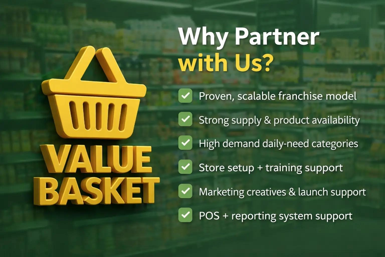 Why partner with Value Basket